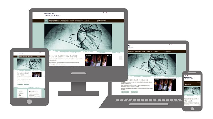 Website op verschillende apparaten