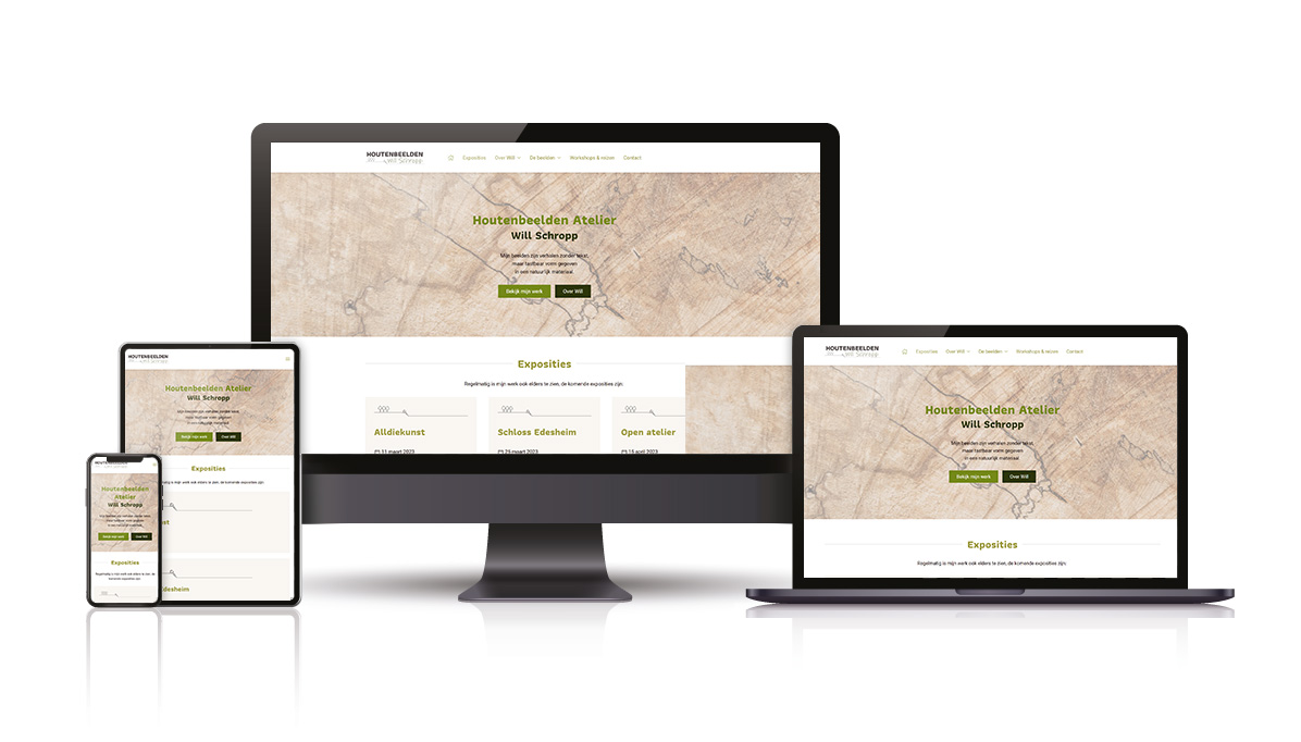 Website op verschillende apparaten