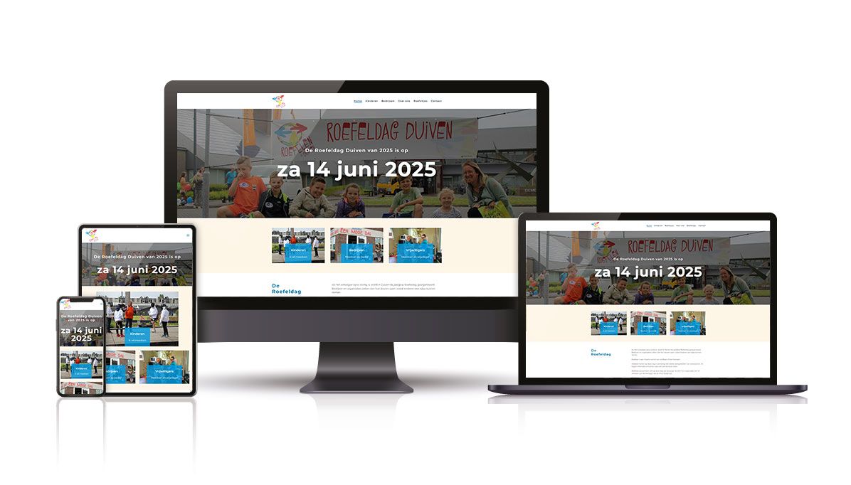 Website op verschillende apparaten